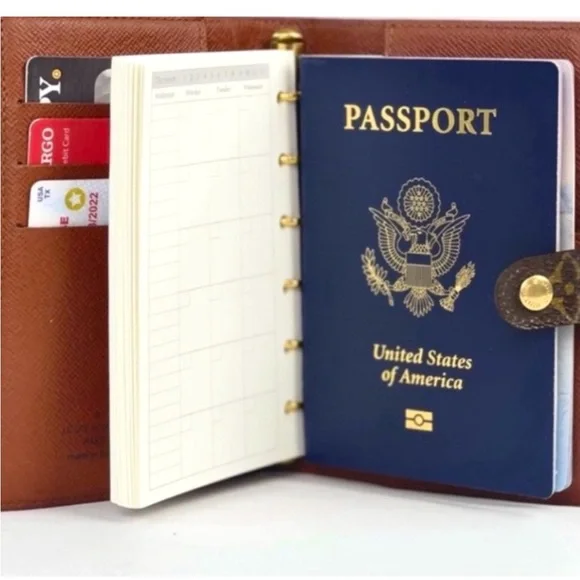 Filler calendar, lined paper and accessories for a Louis Vuitton PM Agenda - Picture 3 of 4